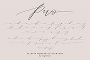 Allegia Handwritten Wedding Font, a Handwritten Font by etigletters (Thumbnail 10 of 10)