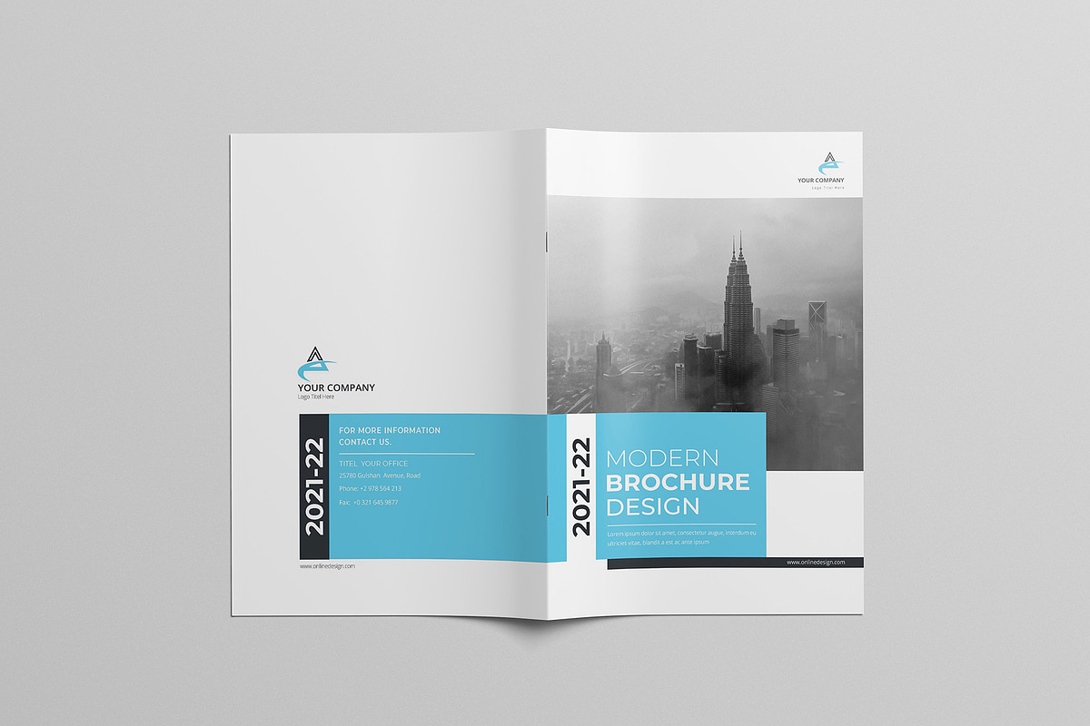 Modern Brochure, a Brochure Template by obidullah_01 (Photo 3 of 11)