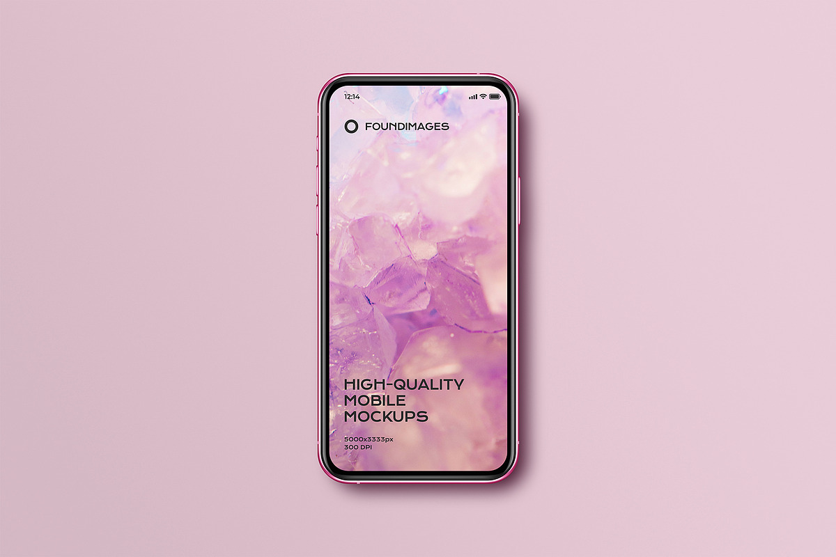 72 iphone device mockup bundle, an iPhone Mockup by FoundImages (Photo 45 of 84)