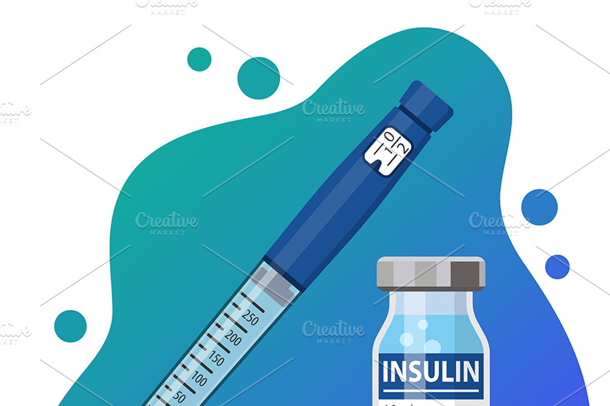 Control Your Diabetes Concepts, a Healthcare Illustration by TAlex (Photo 6 of 6)