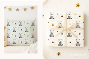 Honey Bears Patterns & Clipart, an Animal Illustration by GoldmoonUA (Thumbnail 4 of 5)