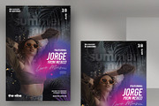 Modern Party Flyer Template Artist, a Flyer Template by PixelsDesign (Thumbnail 1 of 2)