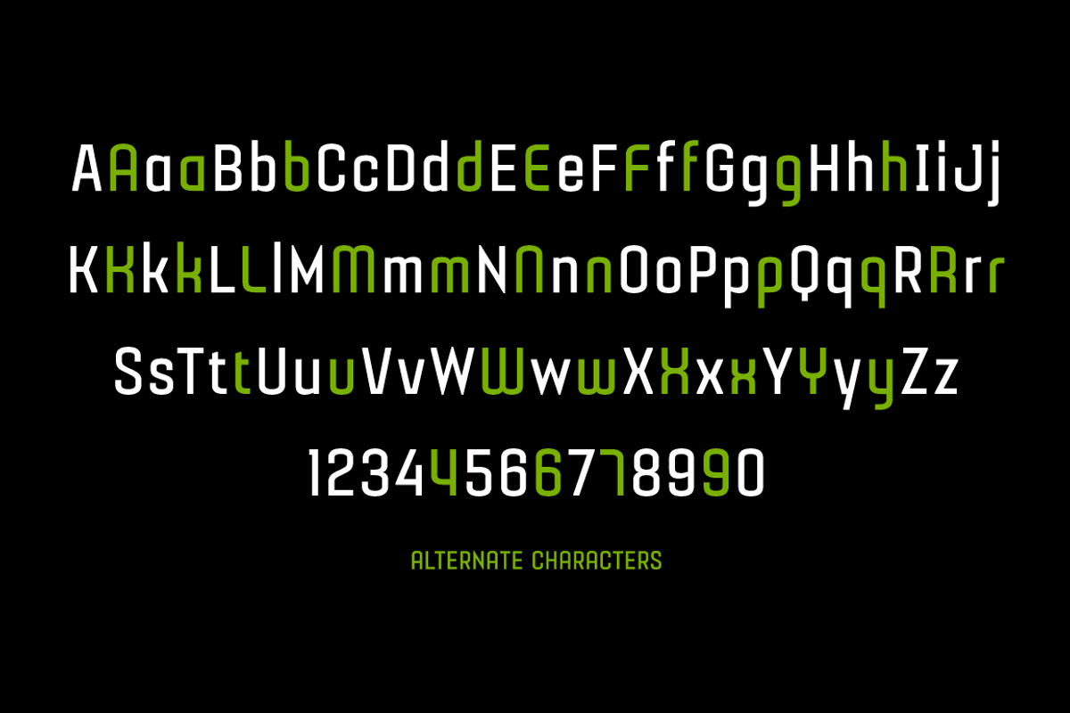 Gubia Font Family preview 3