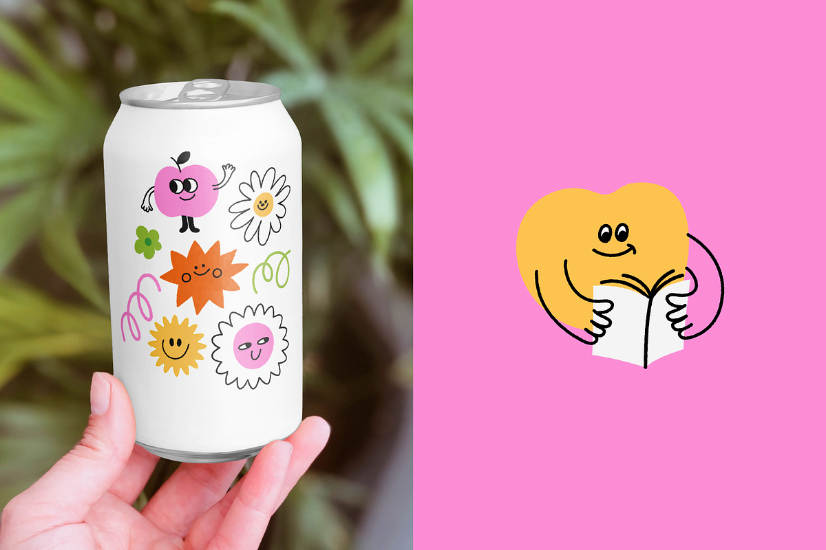 Naive Art, Vector Illustrations, an Object Graphic by venimo (Photo 12 of 17)