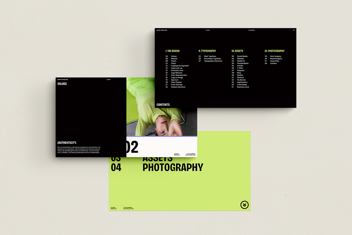IGA / Brand Guidelines, a Presentation Template by Wildnun Studio (Photo 5 of 18)