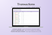 Simple Paycheck Budget - Pastel, a Templates & Theme by The Creative Plans co (Thumbnail 7 of 10)