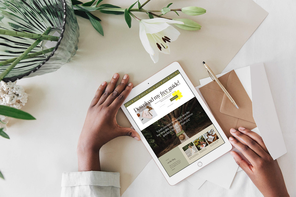 Rooted Squarespace Website Template, a Squarespace Template by The Humanista Co. (Photo 7 of 20)