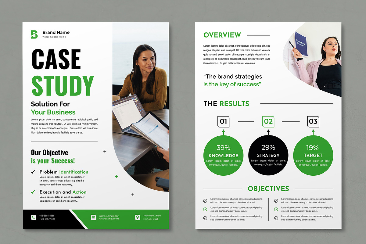 Business Case Study Design, a Stationery Template by MightyDesign (Photo 3 of 6)