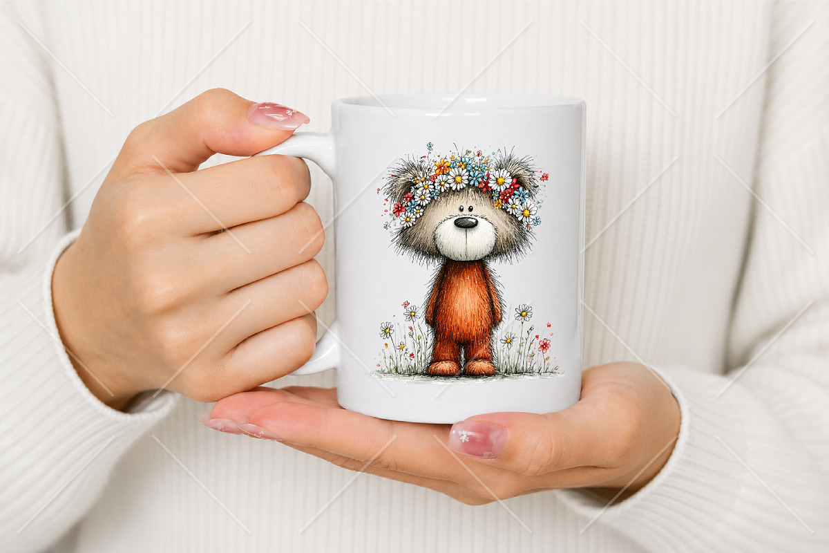 Whimsical Summer Animals Clipart, a Seasonal Illustration by Canvas Craft (Photo 9 of 10)