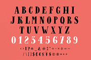 Mustang - Vintage font, a Serif Font by doffdog (Thumbnail 2 of 7)