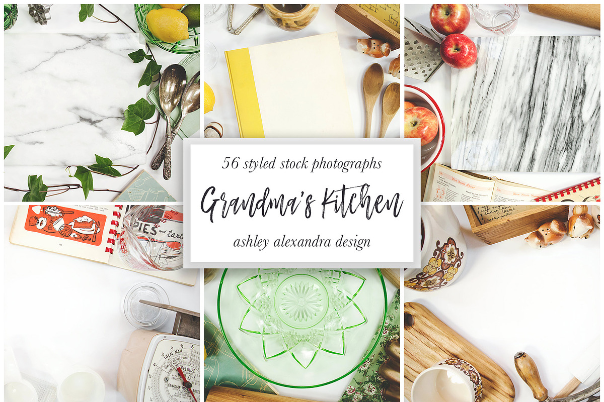 Grandma's Kitchen Photography Bundle, a Social Media Template by Ashley Alexandra Design (Photo 4 of 12)