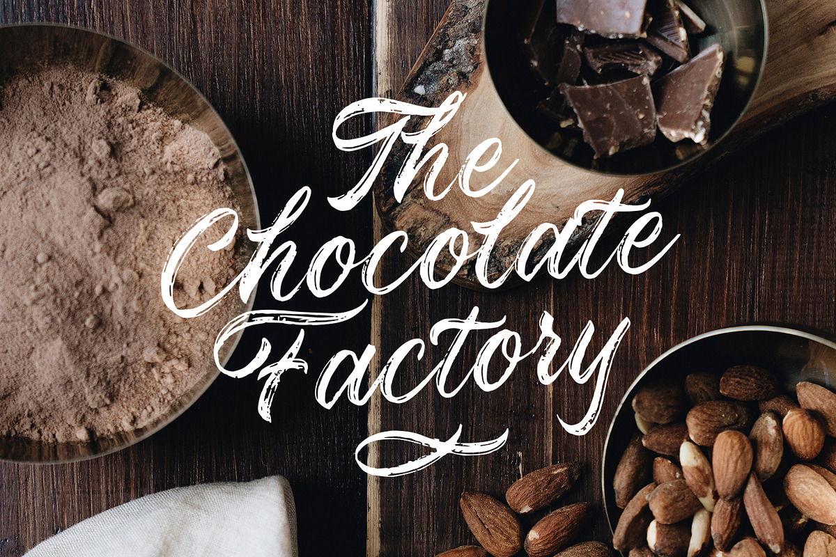 Rosskey - Brush Font, a Script Font by sancreastd. (Photo 3 of 9)