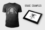 Vintage American Handdrawn Logo, a Branding & Logo Template by ORCA Creative Store (Thumbnail 5 of 5)