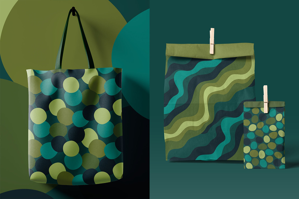 15 seamless patterns, a Pattern Graphic by pineart (Photo 3 of 5)