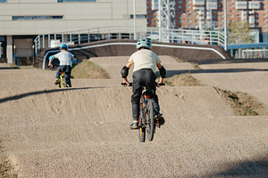Two boys riders on Dirt BMX Race, a Sports & Recreation Photo by Fascinadora