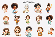 Teachers Clipart Bundle, a Decorative Illustration by Anca Digital Vibe (Thumbnail 6 of 12)