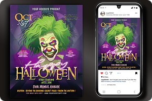 Happy Halloween Flyer