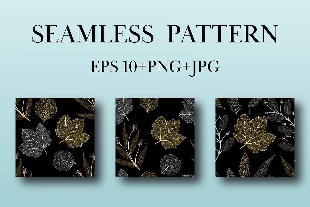 Leaves veins set, an Object Graphic by Digital illustration shop (Photo 8 of 9)