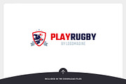 Play Rugby Logo Template, a Branding & Logo Template by LOGOMAGINE (Thumbnail 14 of 16)