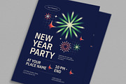Modern New Year Celebration Flyer, a Flyer Template by Guuver (Thumbnail 2 of 3)