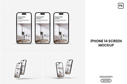 iPhone 14 Screen Mockup