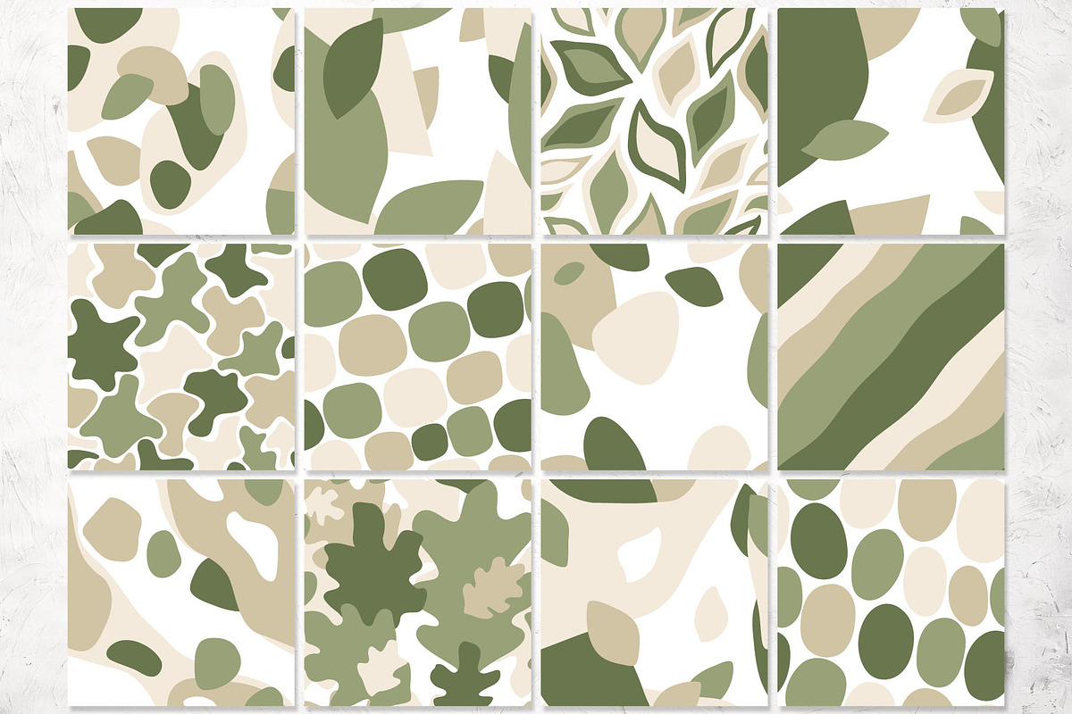 12 abstract patterns, a Pattern Graphic by pineart (Photo 5 of 5)