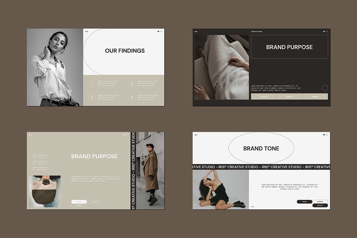 Iris Brand Strategy - PowerPoint, a Presentation Template by Sixtemp (Photo 6 of 7)