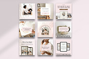 Aesthetic coach instagram templates, a Social Media Template by SilverMintDesign (Thumbnail 6 of 9)