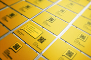 Creative Yellow Business Card, a Business Card Template by bouncy (Thumbnail 2 of 4)