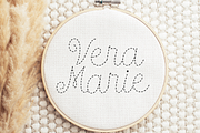 Love Stitch | Faux Embroidery Font, a Script Font by KA Designs (Thumbnail 6 of 11)