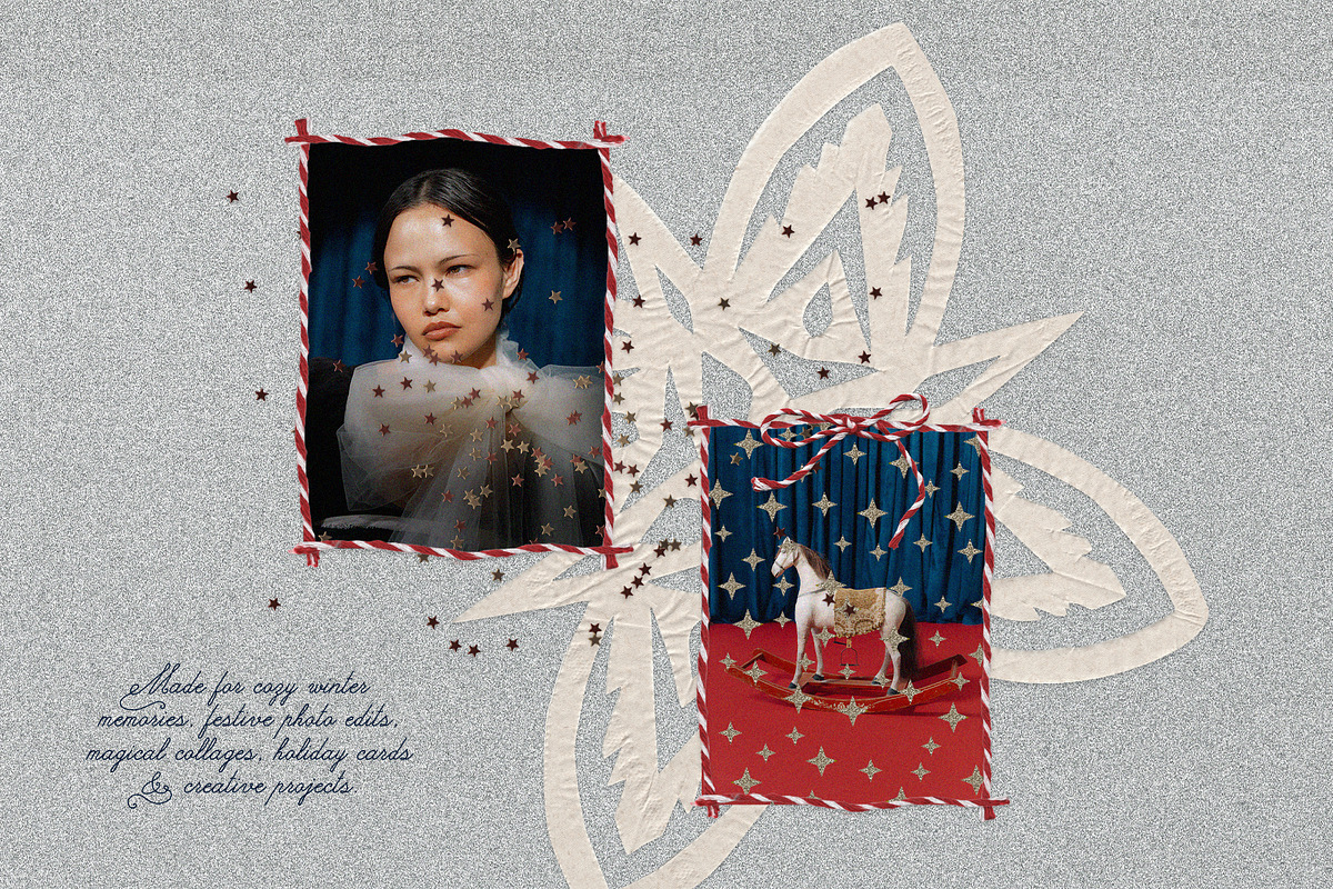 Snow & Sparkle Holiday Kit, an Object Graphic by Lidberia (Photo 2 of 13)
