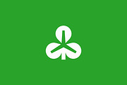 Shamrock Windmill Logo Nature Green, a Branding & Logo Template by Signatoro (Thumbnail 2 of 3)