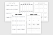 Daily Weekly Monthly Planner Bundle, a Stationery Template by ROJI CREATOR (Thumbnail 10 of 12)