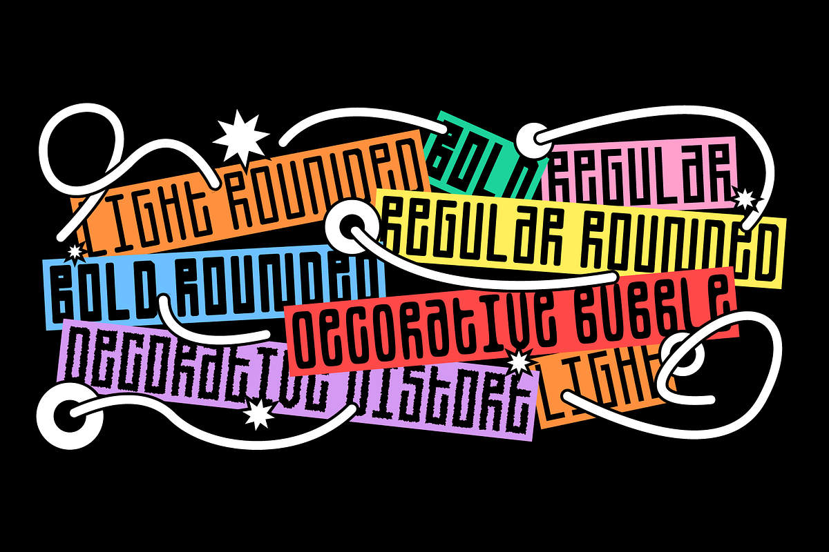 SK One Block, a Sans Serif Font by Salih Kizilkaya (Photo 3 of 9)