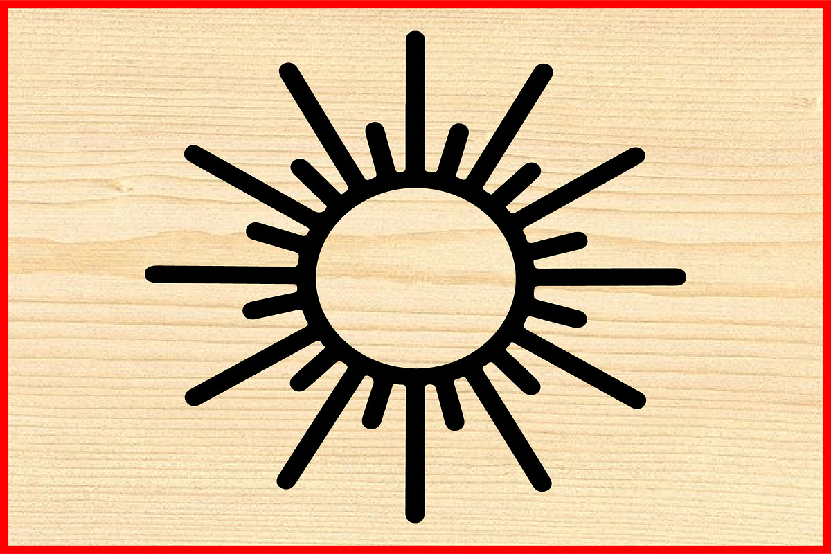 Sunburst Starburst SVG Vector Bundle, an Object Illustration by Creativeshirt (Photo 4 of 4)