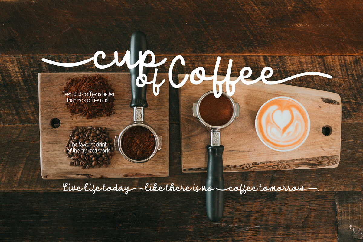 Loven Latte - Handwriting Type, a Script Font by ikiiko (Photo 2 of 8)