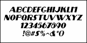 Revelry Deco JNL, a Font by Jeff Levine Fonts (Thumbnail 5 of 5)
