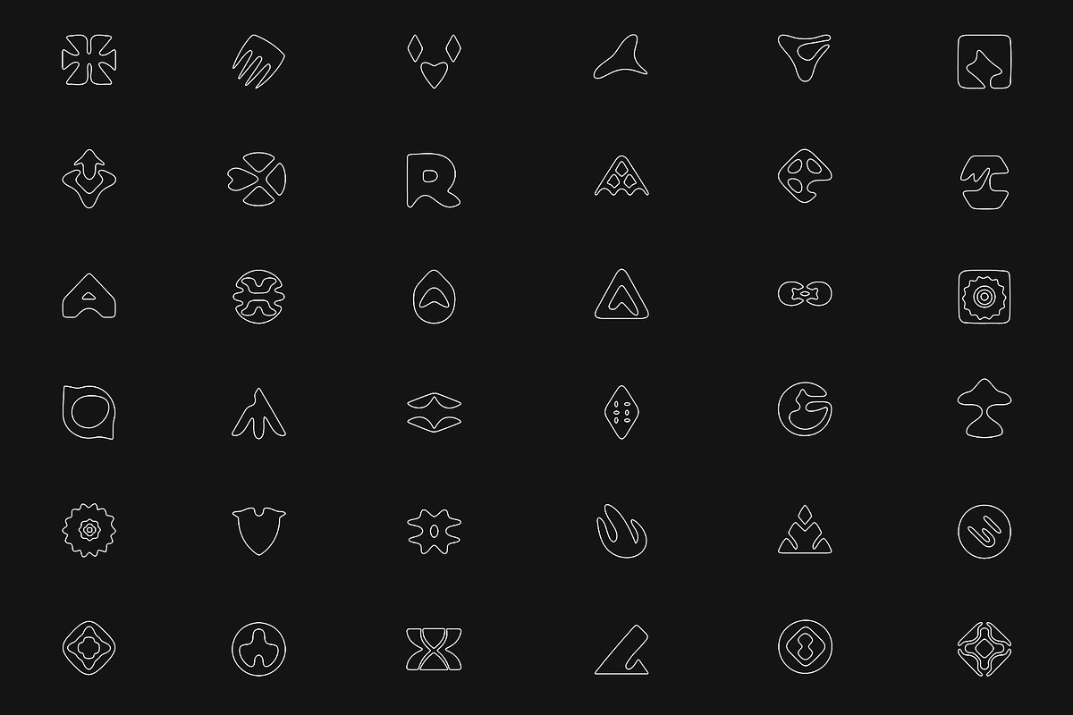 Abstract Symbols & Marks Collection, a Graphic by Graphicsfuel (Photo 8 of 14)