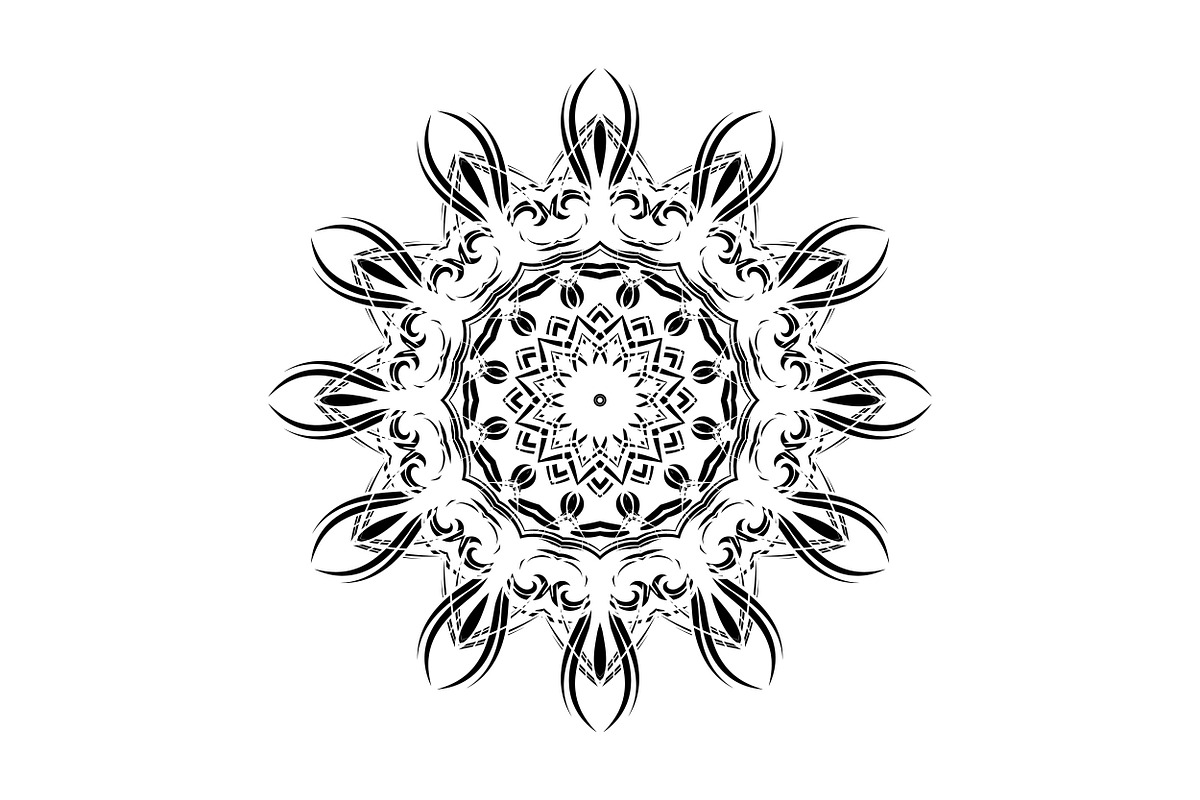 High Quality Mandala Clipart Bundle, a Decorative Illustration by NJ Himel (Photo 20 of 103)