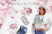 WATERCOLOR BUNDLE Peonies & Roses, an Illustration by ollalya (Thumbnail 37 of 101)