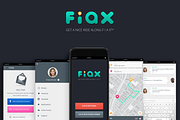 Fiax (Transportation App UI), an UI Kit Template by Rebound  (Thumbnail 6 of 8)