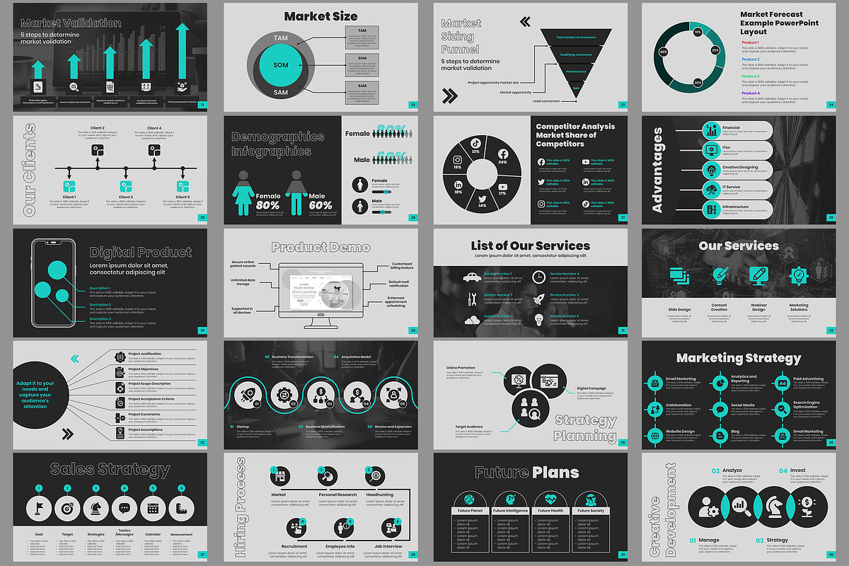 Business Pitch Deck, a Presentation Template by Artemis-products (Photo 2 of 6)