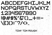 Tiny Tim Font Family, a Handwritten Font by Andrew Hochradel (Thumbnail 2 of 4)
