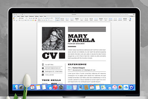 Black CV Template Curriculum Vitae