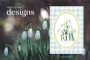 Spring Snowdrops Flowers Collection, an Object Illustration by Harmony Draws (Thumbnail 4 of 9)