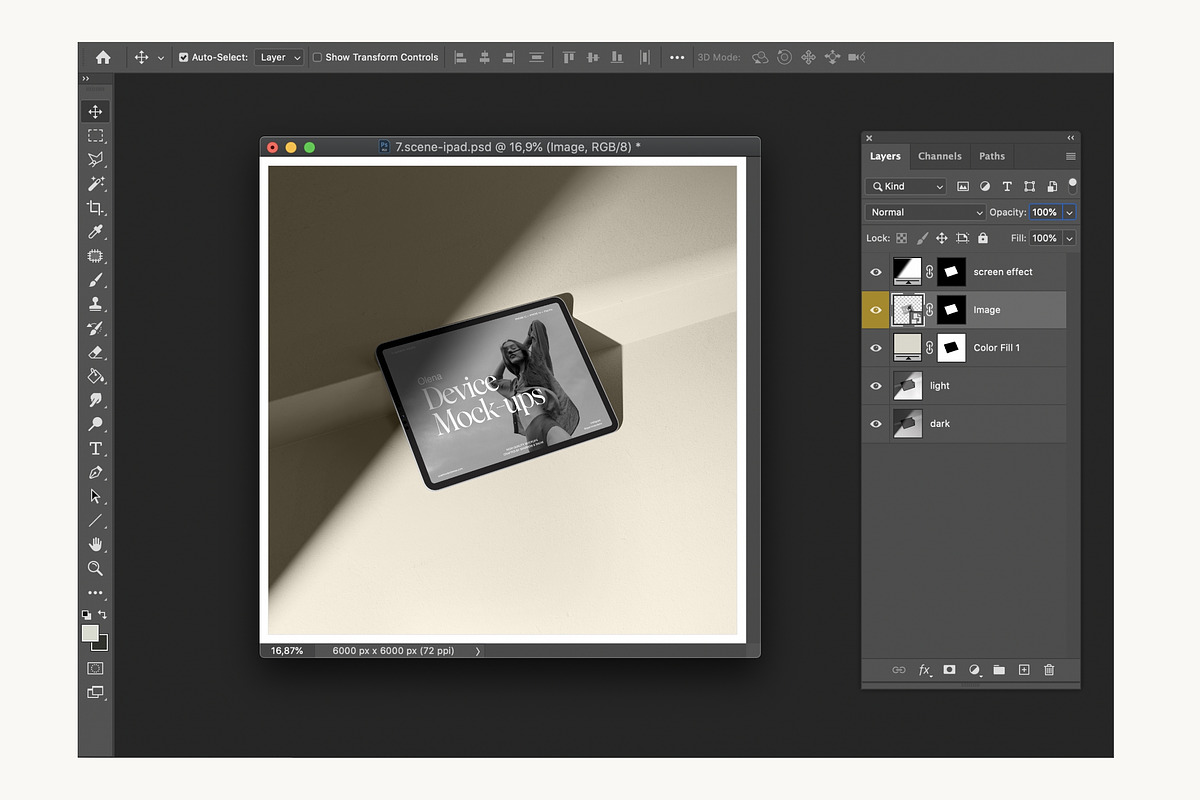Olena - Device Mock-ups Bundle, a Device Mockup by Sparrow & Snow (Photo 10 of 12)