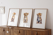 Frame mockup bundle in home interior, a Household Mockup by Artjafara (Thumbnail 8 of 11)