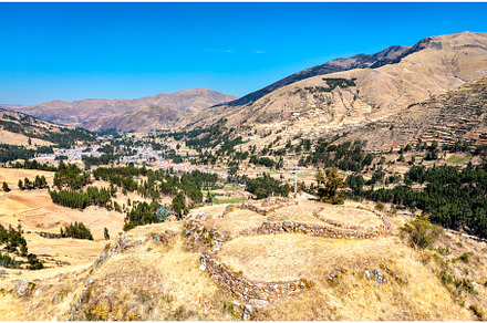 Machu Pitumarca ancient Inca town in, an Architecture Photo by Leonid Andronov