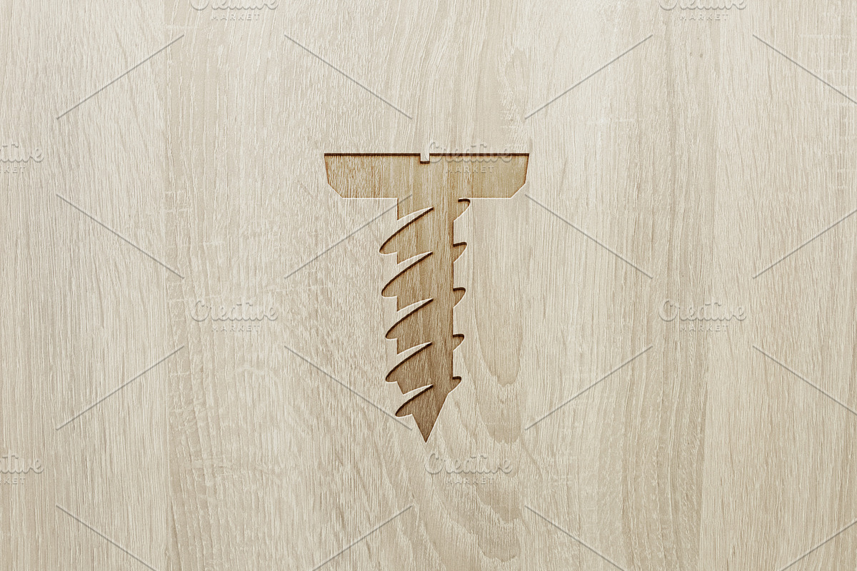 T screw logo, a Branding & Logo Template by Piro Concept (Photo 4 of 4)