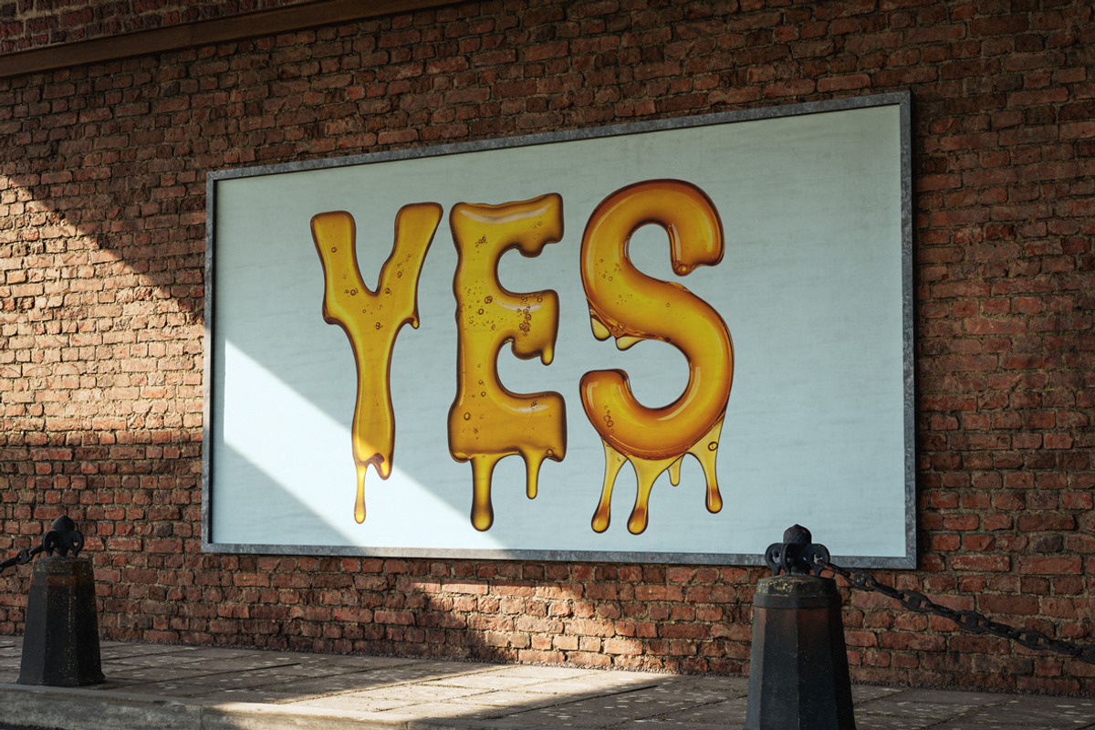 Melted Honey Font, a Font by Handmadefont (Photo 7 of 10)